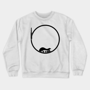 Minimalist guitar lead Crewneck Sweatshirt